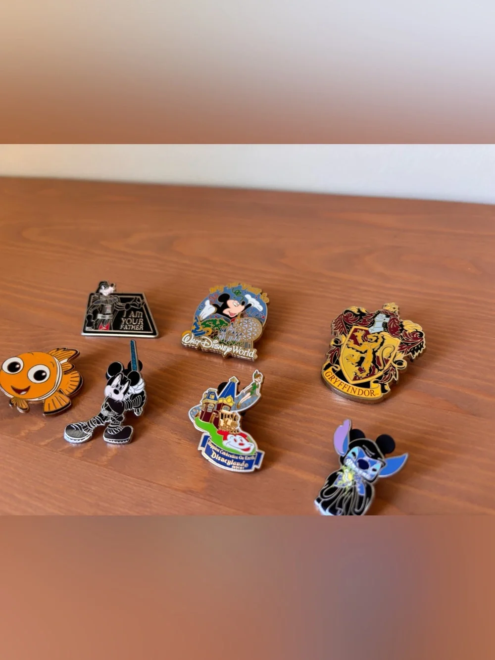 Enamel Pin Lot - Disneyland, Harry Potter, Star Wars Vintage Collection Set